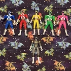 Power Rangers Lightspeed Rescue Figure Lot w Titanium Ranger Vintage 1999 Bandai