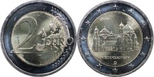 Germany Coin 2 euro 2014.F (Unc Bi-Metallic) St. Michael s Church in Hildesheim