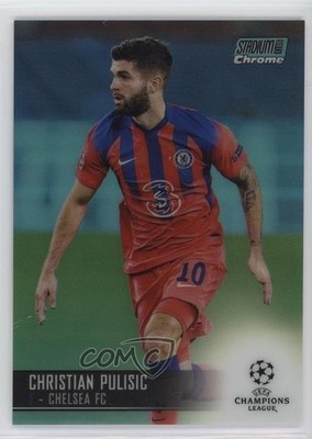 2020 Topps Stadium Club Chrome UEFA Champions League /199 Christian Pulisic r9d