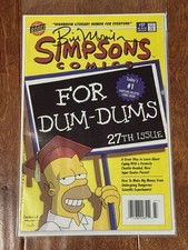 Simpsons Comics #27 signed Bill Morrison Bongo Comics For Dummies Book Tribute
