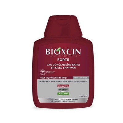 Bioxcin Forte Herbal Shampoo Against Hair Loss All Hair Types 300 ml