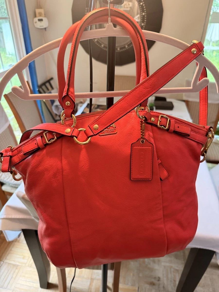 Coach Madison Shoulder Bag Orange Bags & Handbags for Women for