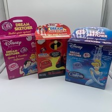 Vtg SEALED Dream Sketcher Disney Princess Cinderella Incredibles Software Lot 3