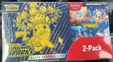 Pokémon Surging Sparks Elite Trainer Box + Booster Bundle – 2-Pack (Sealed) 