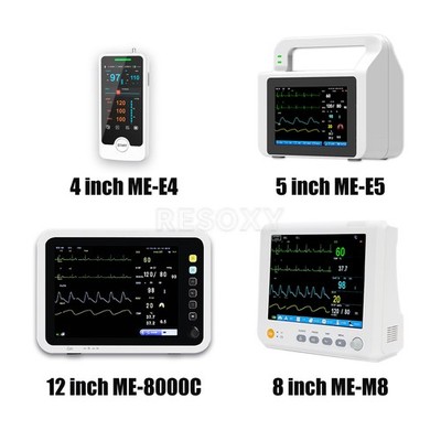 4/5/8/12 inch Patient Monitor ICU CCU Vital Sign NIBP RESP TEMP SPO2 PR ECG