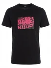 Diesel - Mens Crew Round Neck Logo Print T-Shirt Black - T-DIEGOS-K16
