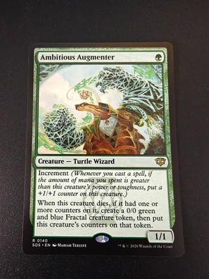 Ambitionierter Augmenter - MTG Secrets of Strixhaven - SOS 0140 - NM