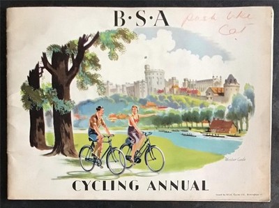 BSA FAHRRADSORTIMENT Verkaufsprospekt für 1936 #C2127-100 November 1935