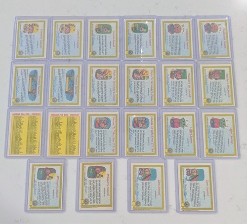 1985 Topps Garbage Pail Kids 1 Complete 82 Card 1ST SERIES Set MATTE. - Picture 10 of 12