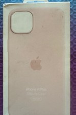 Apple Silicone Case with MagSafe for iPhone 14 Plus - Chalk Pink NEW