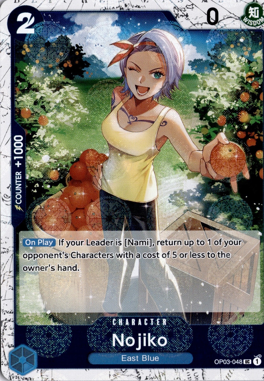 Nojiko (Pirate Foil) UC Premium Booster -The Best- Vol. 2 OP03-048 One Piece TCG