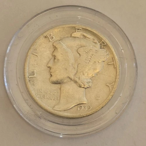 1939 Mercury Silver Dime BU - Uncirculated 90% Silver Very Nice!