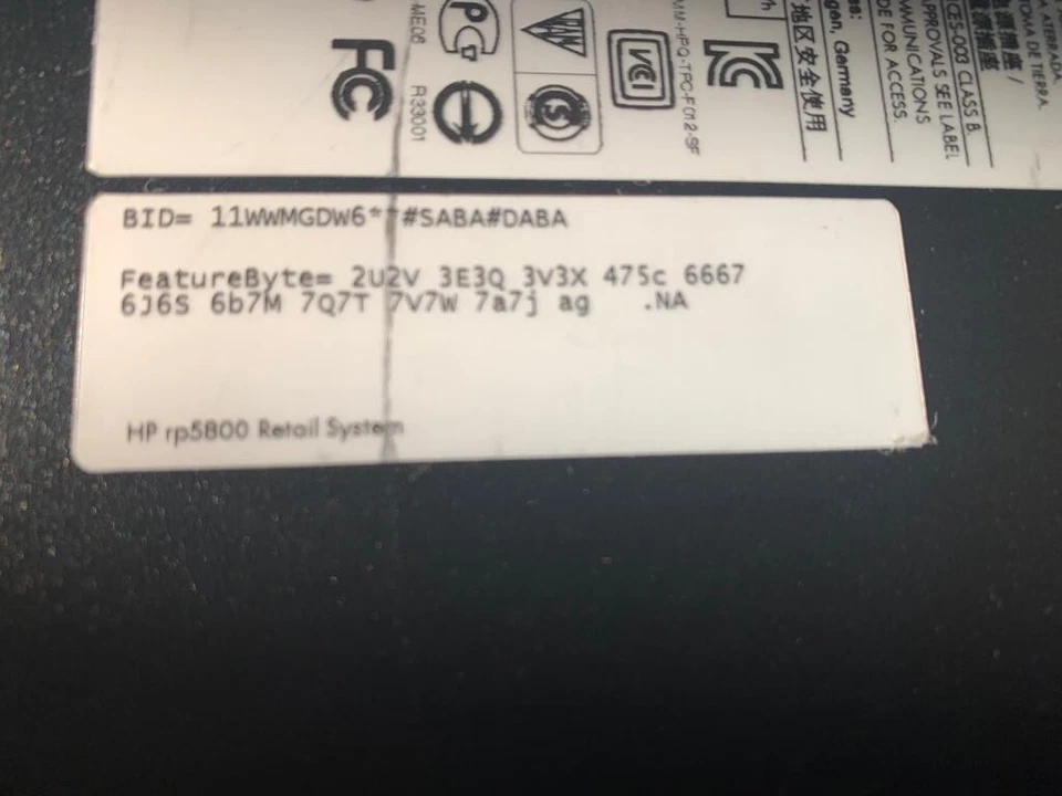 Computadora de escritorio HP rp5800 PC Intel Quad Core i5 8 GB 240 GB SSD Windows 10 Pro HD Foto 4 de 4