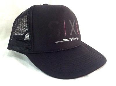 SIX S6 Appeal Hat Samsung Galaxy Edge Black SnapBack Trucker  display picture 1