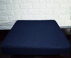 PL10t Navy Blue Specialist Water Proof Outdoor Box Seat Cushion Cover*Custom Siz