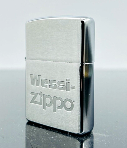 Zippo Feuerzeug WESSI ZIPPO Gravur von XIV 1998 - Bild 2 von 5