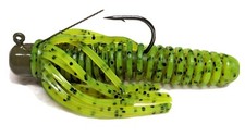 4" Skirted Ring Worm 5/32  Pick your color Busters Baits 3 Complete Rigs