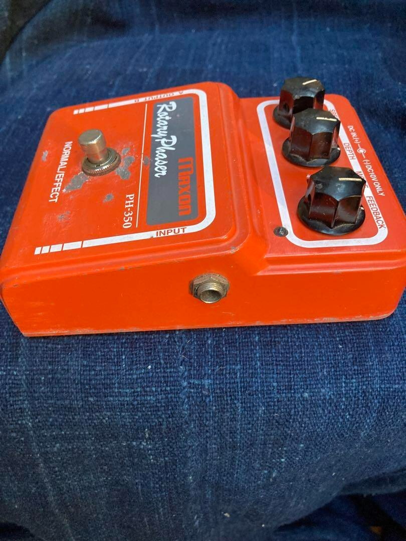 Maxon PH-350 Rotary Phaser Phaser Guitar Effect Pedal Used from