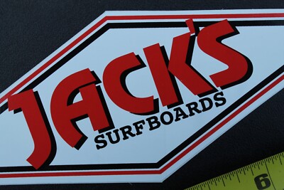 Jack's Surfboards Surf Shop Classic Diamond Red OG V43C Vintage