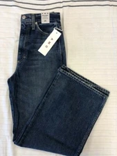 AMO Ava Crop Women's Jean Cherish Wash NWT