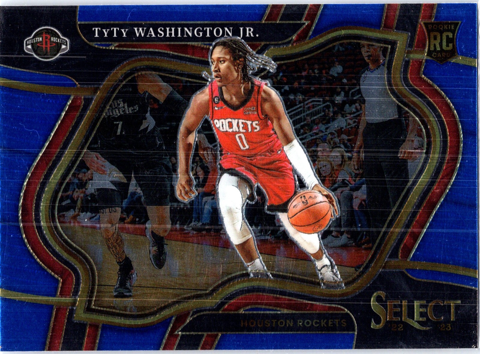 2022-23 Panini Select - Rookie TyTy Washington Jr. Courtside #70 RC Rockets