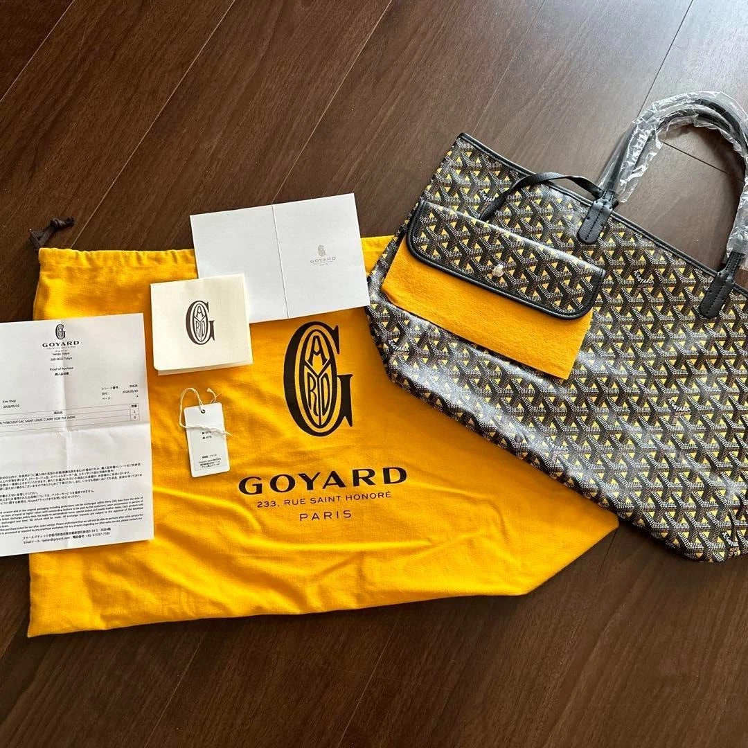 Goyard, Bags, Goyard St Louis Tote Bag Pm Orange