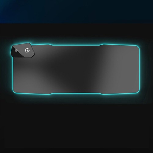 15W Wireless Charging Mobile Phone Charger RGB Luminous Mousepad RGB Mouse Pad - Afbeelding 5 van 8