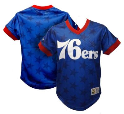 Mitchell & Ness 76ers シャツ サイズ50（2XL） Philadelphia 76ers Mens Sizes XS-S-M-L-XL-2XL Mitchell & Ness
