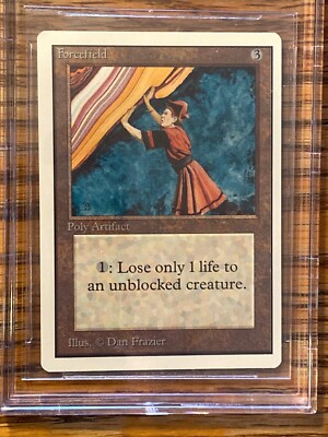 Forcefield Unlimited Edition MTG BGS Grade 8/9.5/9/9 Beauty NM-MT+