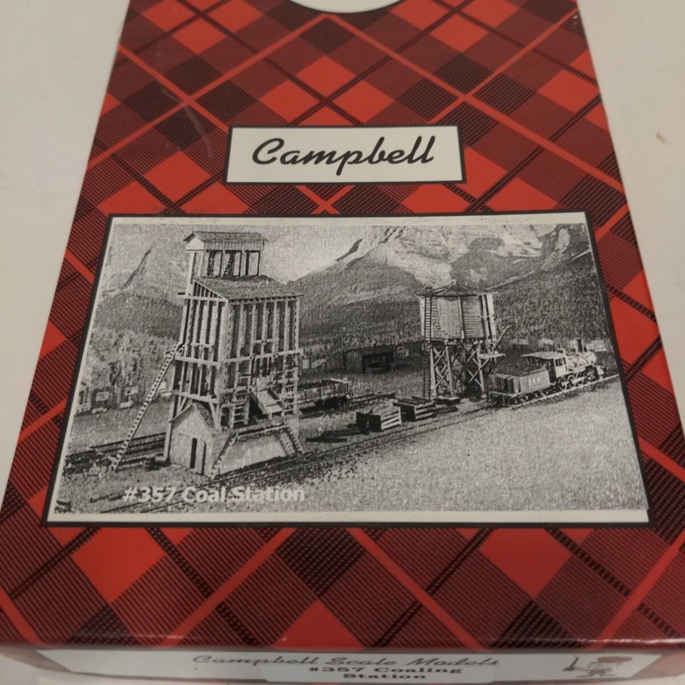 HO HOn3 Scale Campbell Scale Models, Kit 357 Coaling Station eBay