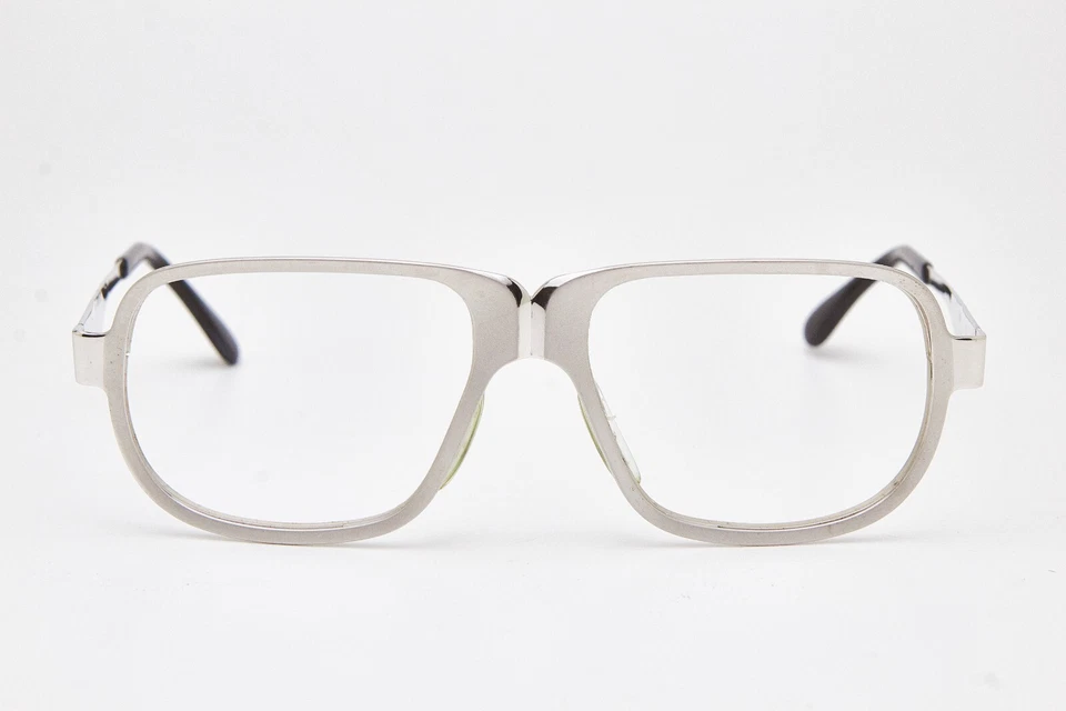 80 年代复古 MARWITZ 眼镜 7605 银色镜框复古眼镜飞行员眼镜 — 第 4/4 张图片