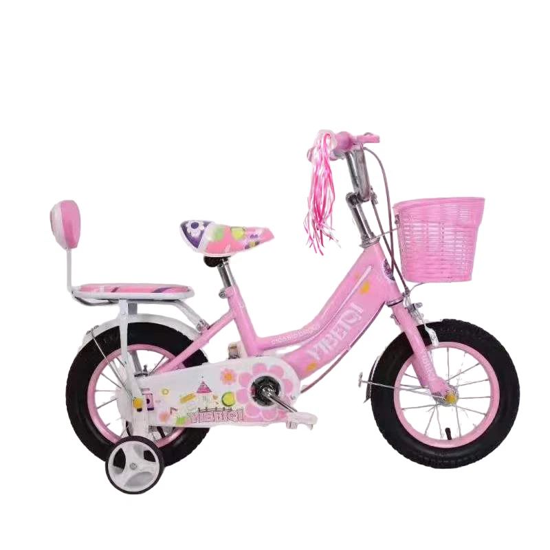 12/14/16 Zoll Kinderfahrrad Kinder Mädchen rosa Fahrrad Radfahren abnehmbarer Stabilisator
