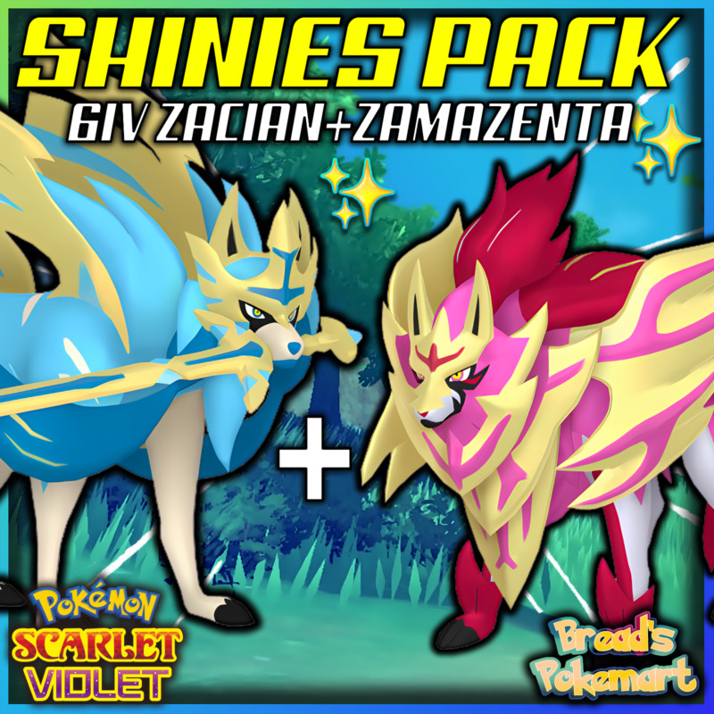 Pokemon Sword and Shield // Ultra Shiny ZAMAZENTA Untouched 