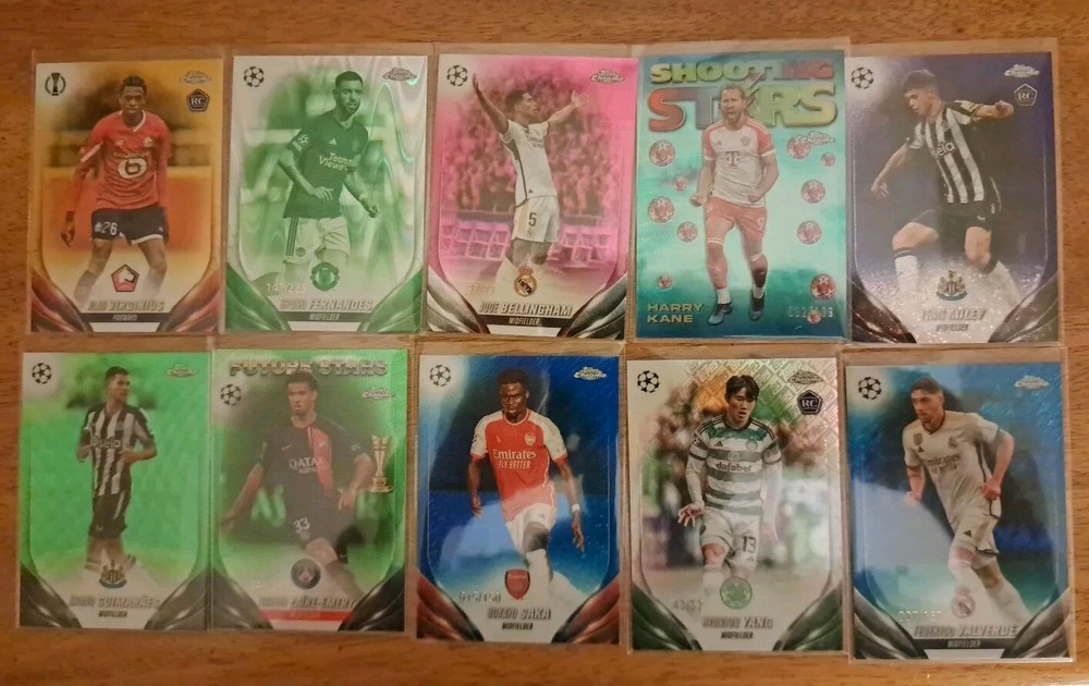 2023-24 Topps Chrome UEFA Parallels You Pick
