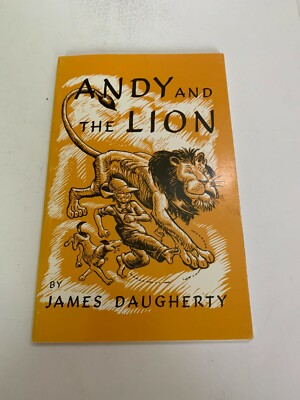 1988 Andy And The Lion by James Daugherty Trumpet Club Softcover