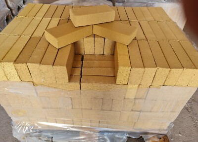 Schamottesteine Wolfshöher Ziegelformat 250 x 124 x 64 mm glatt Backofenstein