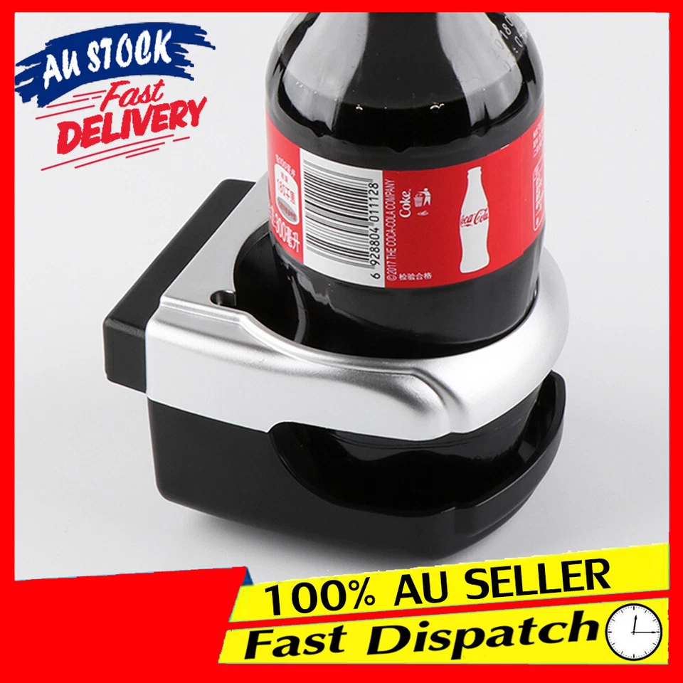 Car Drinking Holder Mount Tray Can Auto Air Vent Bottle silve Coffee Cup Bracket