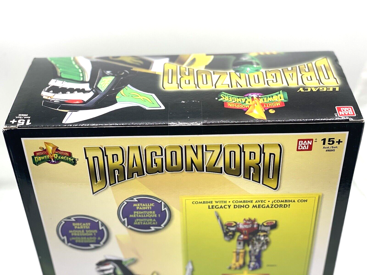 POWER RANGERS ドラゴンゾード LEGACY版 フィギュア Bandai Power Rangers Legacy Dragonzord Die-Cast Metal Action