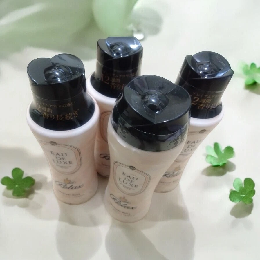 Lenor Eau De Luxe 芳香珠宝 520 毫升 × 4 豪华香味珠织物软化剂 — 第 2/4 张图片