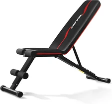 Adjustable Weight Bench for Full Body Strength Training and Exercise