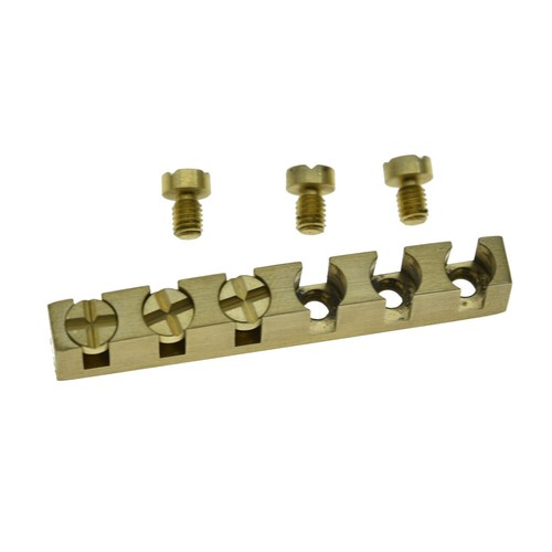 43mm Length Height Adjustable Guitar Nut Brass Guitar Nut for Gibson