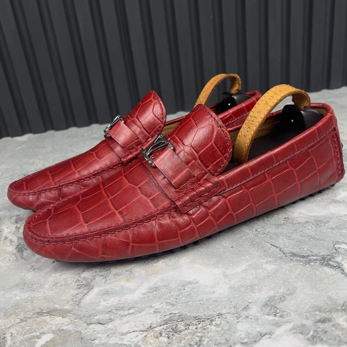 Louis Vuitton Moccasin Solid Casual Shoes for Men for sale - eBay