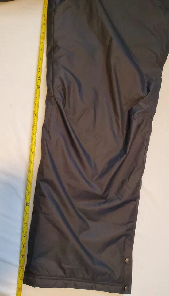 Champion C9 Esquí Nieve Snowboard Pantalones Para Hombres XL Invierno Aislado Negro Forrado Foto 4 de 4