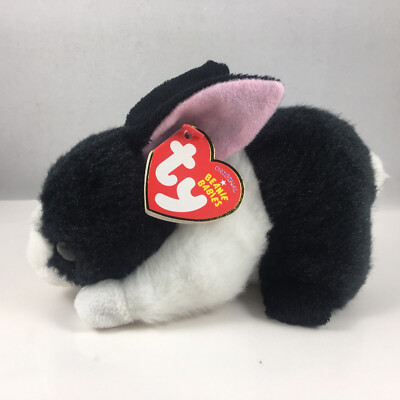 b.Eautiful Mix Checker Beanie 売り切れ済 Ty Beanie Baby CHECKERS the Black & White Bunny Rabbit 6