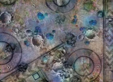 Terrain Crate: 44"x60" Grim Battlefield Battle Mat