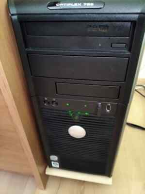 PC Computer Dell Optiplex 775 USB Microsoft Windows Vista CPU Intel  Office PC