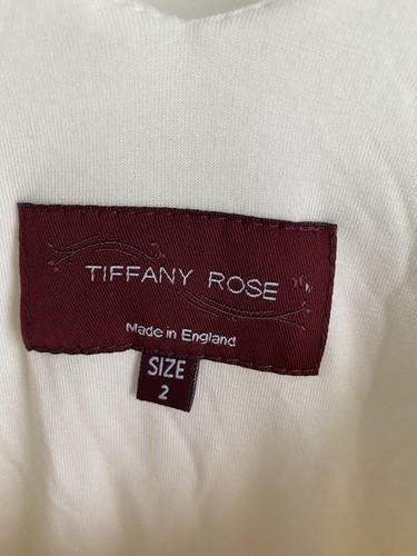 Tiffany Rose White Lace Maternity Dress Party Occasion Size 2 Aus 10/12 Made UK - Picture 4 of 9