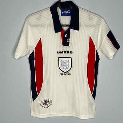 OFFICIAL UMBRO ENGLAND SOCCER JERSEY VAPA TECH VINTAGE OFFICIAL UMBRO ENGLAND SOCCER JERSEY VAPA TECH VINTAGE