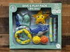 Coconut Grove Dive & Play Pack, Reef Gang Set of 10 Swimming Pool Toy Summer Fun