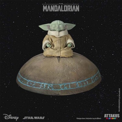 ATTAKUS STAR WARS CLASSIC COLLECTION GROGU SUMMONING THE FORCE 1:5 RESIN STATUE